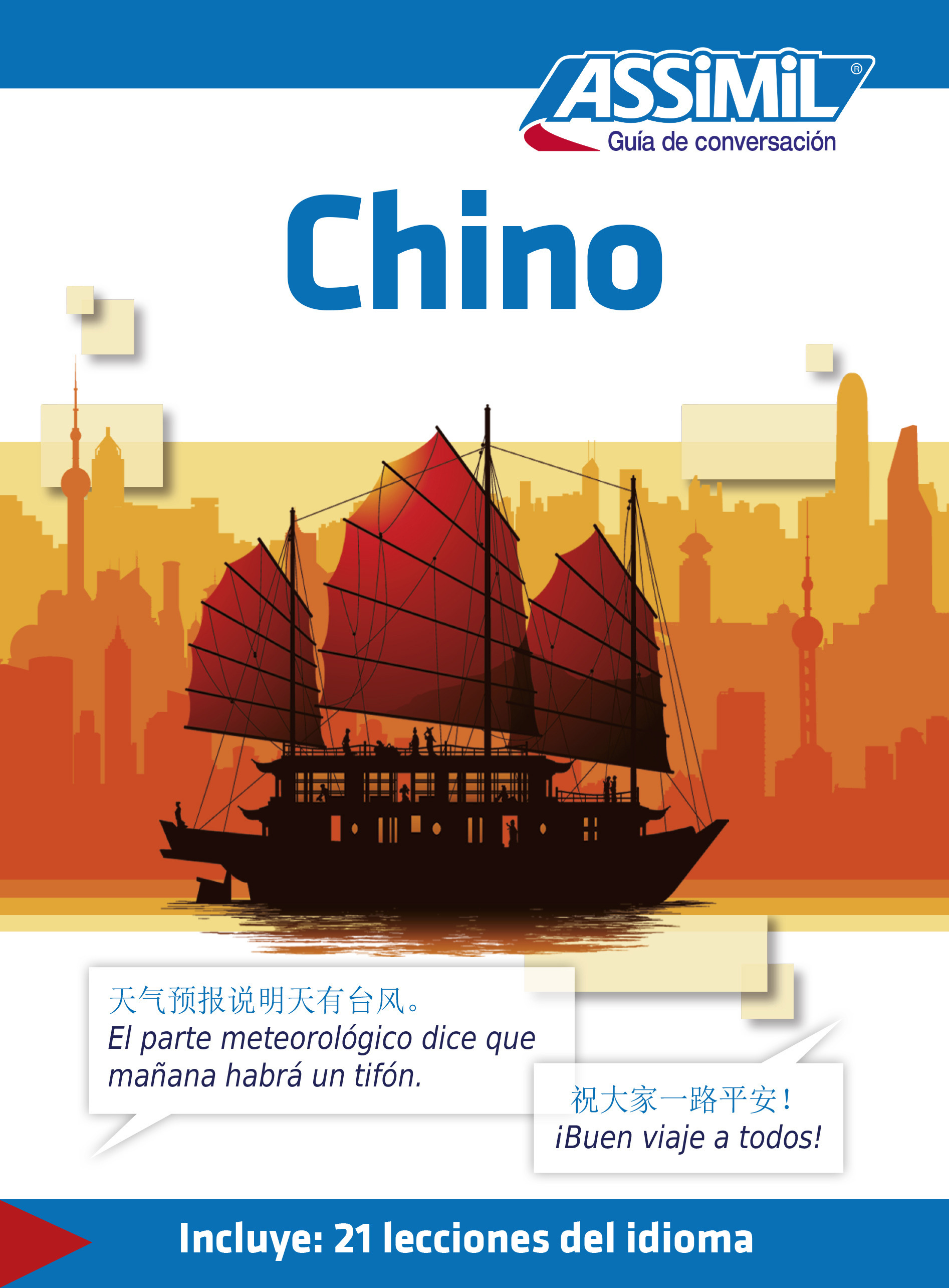 Couverture ebook de Chino - Guía de conversación, de Belén Cabal, Ye Lan