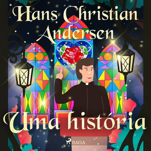 Couverture audiobook de Uma história, de Hans Christian Andersen
