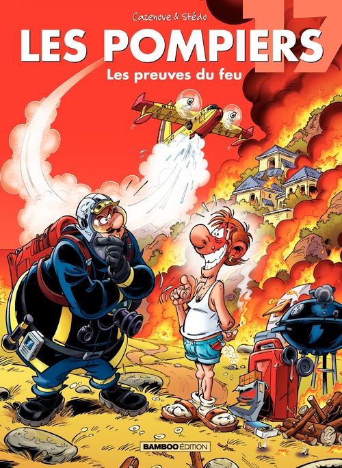 ebook cover of Les Pompiers - Tome 17, by Christophe Cazenove, Stédo