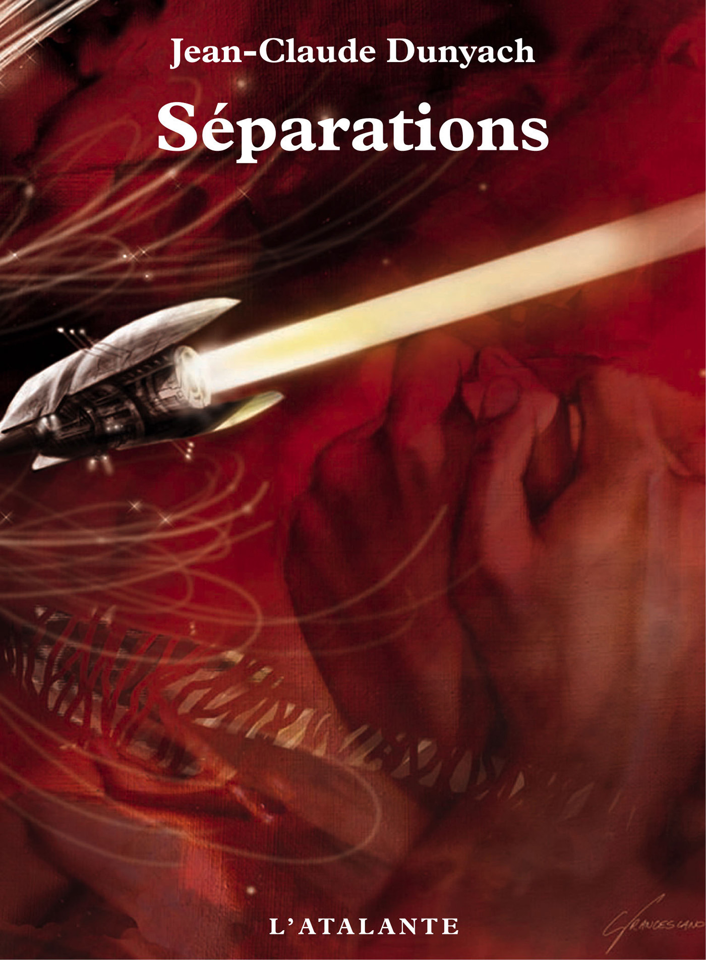 ebook cover of Séparations, by Jean-Claude Dunyach