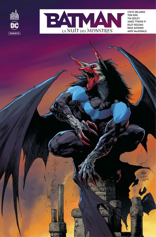 ebook cover of Batman - La nuit des monstres, by Collectif