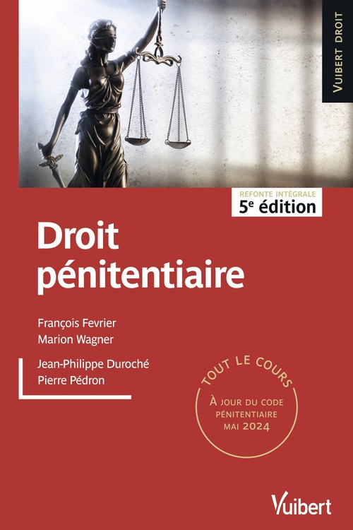 ebook cover of Droit pénitentiaire, by Jean-philippe Duroché, Francois Fevrier, Pierre Pédron, Marion Wagner