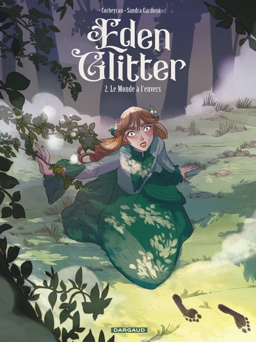 Couverture ebook de Eden Glitter - Tome 2 - Le Monde à l'envers, de Corbeyran