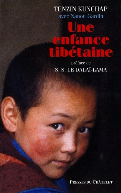 Couverture ebook de Une enfance tibétaine, de Tenzin Kunchap