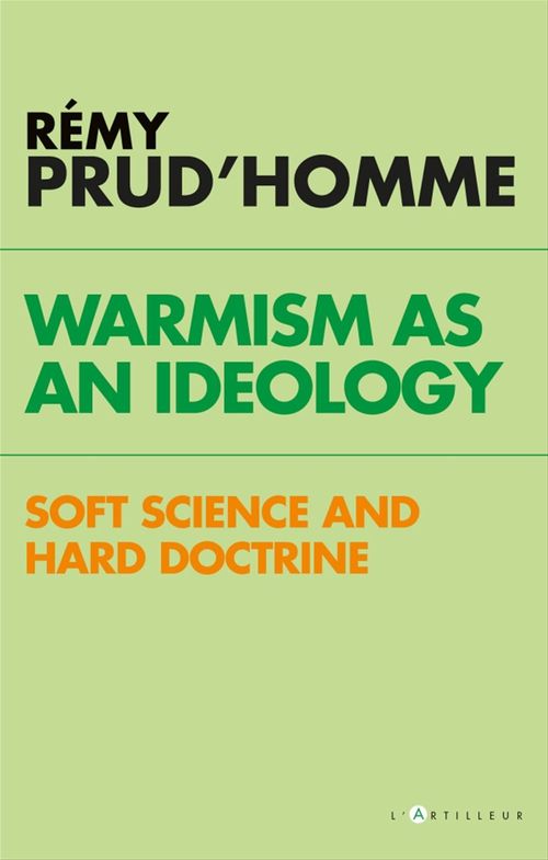 ebook cover of Warmism as an ideology, by Remy Prud'Homme