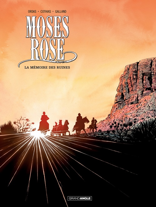 Couverture ebook de Moses Rose - Tome 2, de Patrick Cothias, Patrice Ordas, Christelle Galland