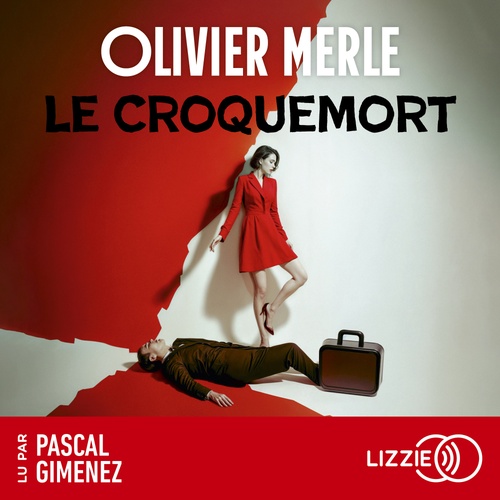 audiobook cover of Le croquemort, by Olivier Merle