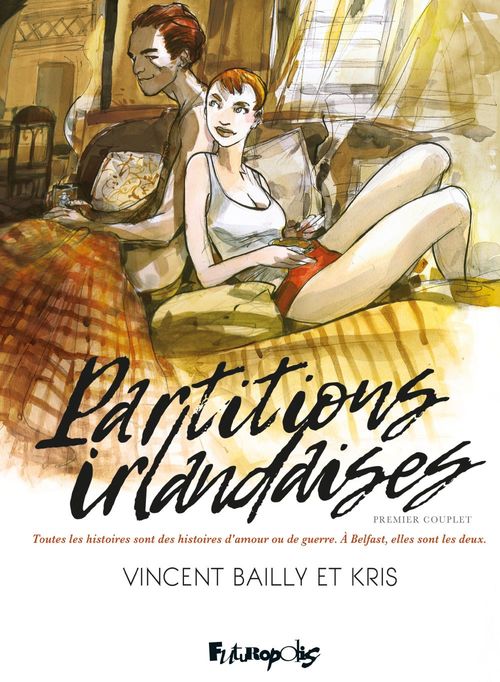ebook cover of Partitions irlandaises (Tome 1), by Vincent Bailly, Kris