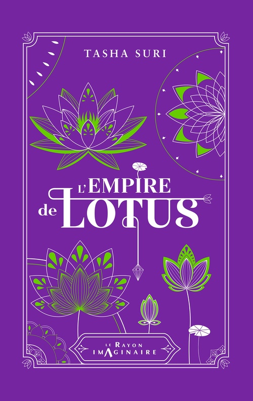 Couverture ebook de L'Empire de lotus, de Tasha Suri