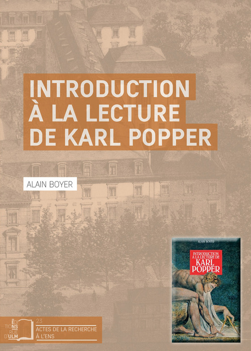 Couverture ebook de Introduction à la lecture de Karl Popper, de Alain Boyer