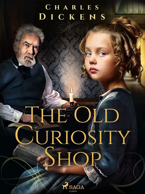 ebook cover of The Old Curiosity Shop, by Charles Dickens