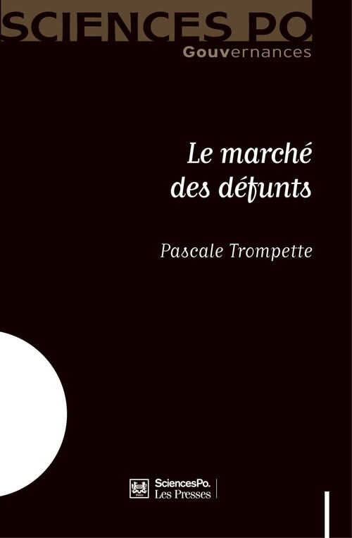 Couverture ebook de Le marché des défunts, de Pascale Trompette