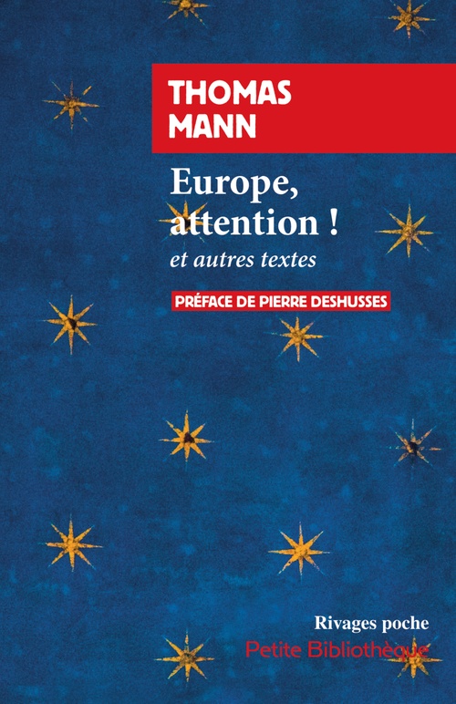 Couverture ebook de Europe, attention !, de Thomas Mann