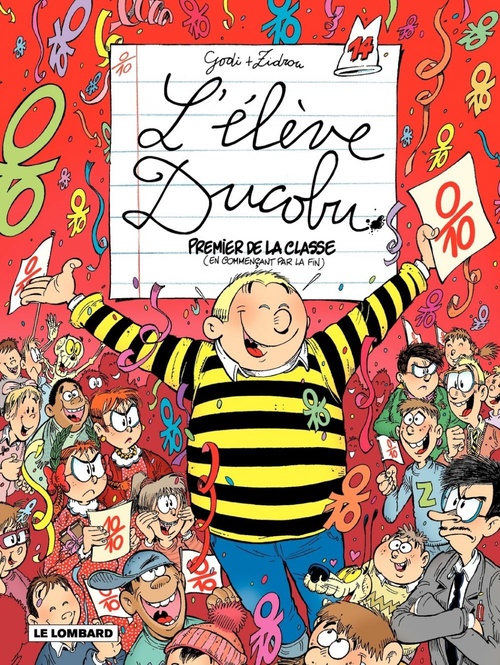 ebook cover of L'Elève Ducobu - Tome 14 - Premier de classe (en commençant par la fin), by Zidrou, Godi