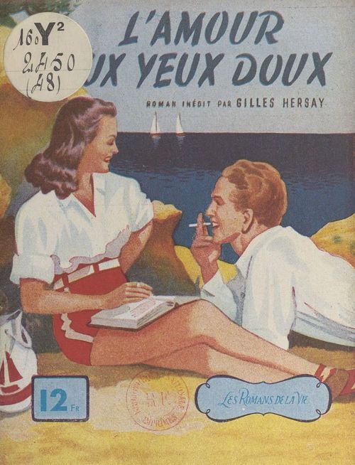 ebook cover of L'amour aux yeux doux, by Gilles Hersay