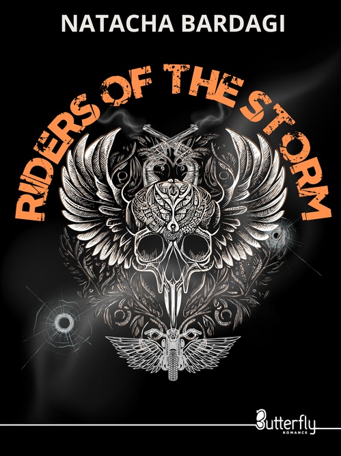 Couverture ebook de Riders of the storm, de Natacha Bardagi