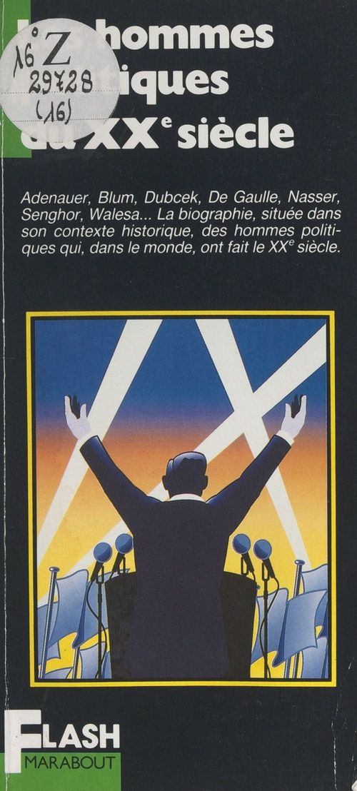 ebook cover of Les hommes politiques du XXe siècle, by Dominique Vallaud