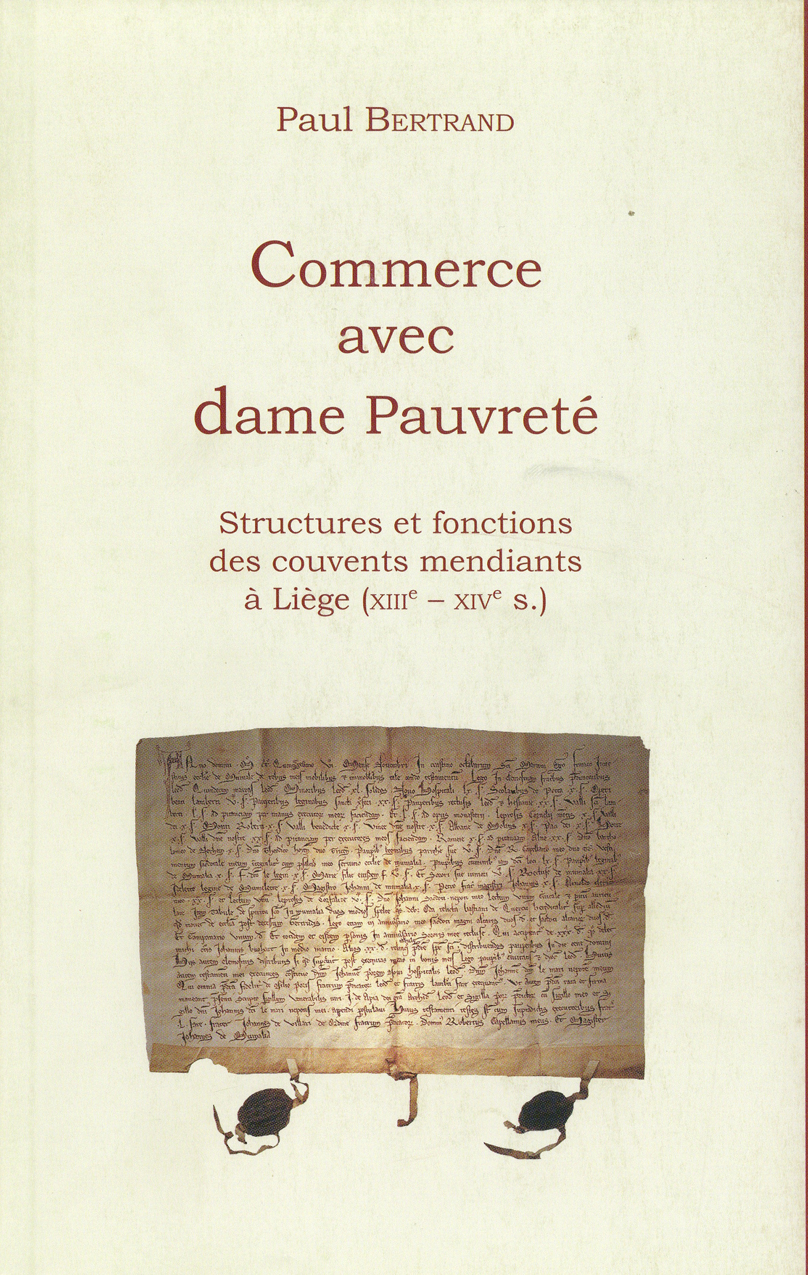 ebook cover of Commerce avec dame Pauvreté, by Paul Bertrand