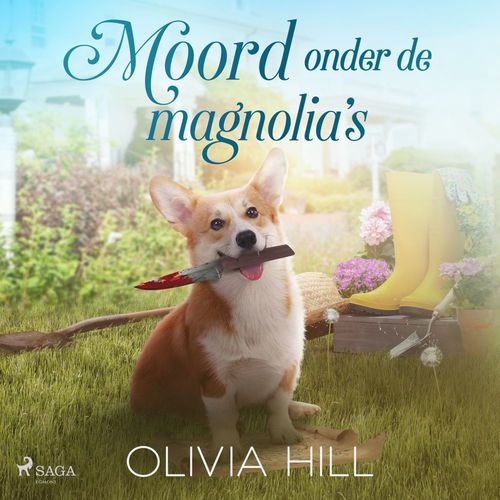 audiobook cover of Moord onder de magnolia's, by Olivia Hill