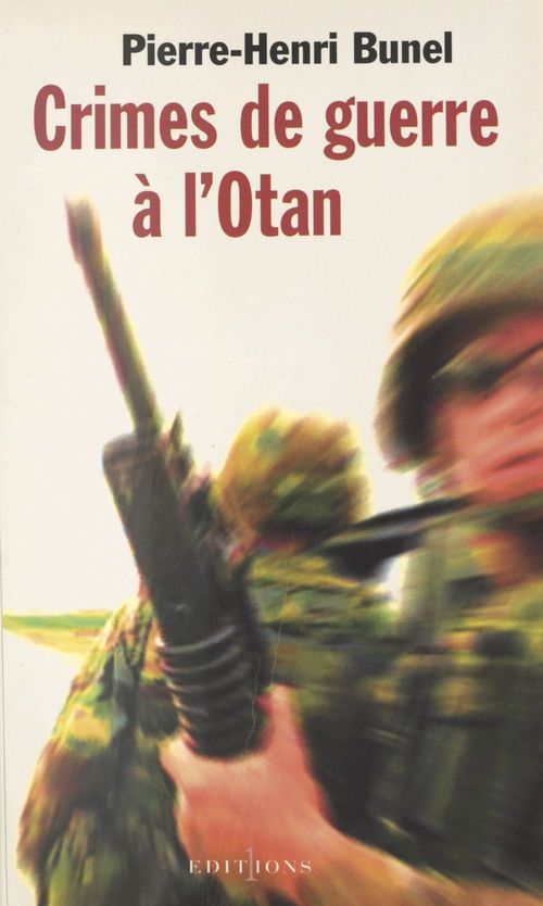 ebook cover of Crimes de guerre à l'Otan, by P-H Bunel
