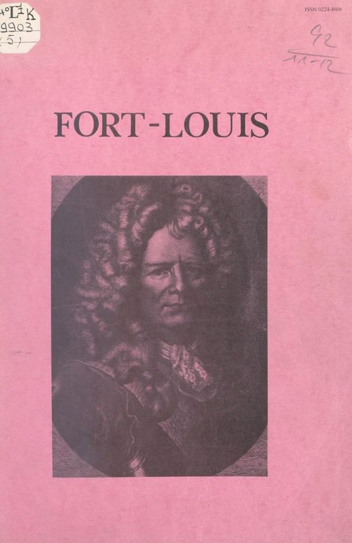 Couverture ebook de Fort-Louis, monographie d'un petit village ou le destin d'une ville de Louis XIV (5). Lexique des noms propres, de Jean-Francois Blattner
