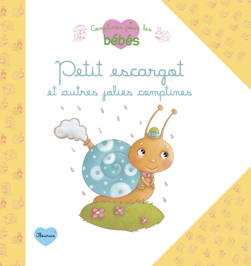 Couverture ebook de Petit escargot et autres jolies comptines, de Collectif