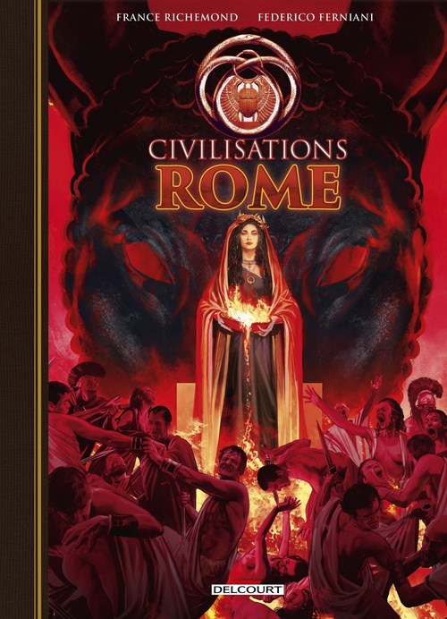 Couverture ebook de Civilisations - Rome, de France Richemond