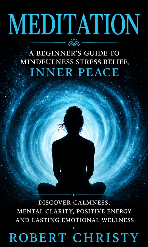 ebook cover of Meditation: A Beginner´s Guide to Mindfulness Stress Relief, Inner Peace, by Robert Christy
