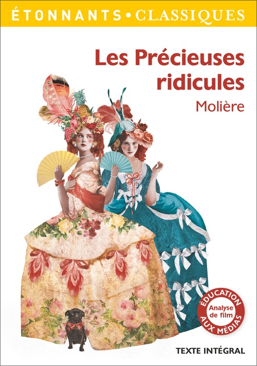 Couverture ebook de Les Précieuses ridicules, de Molière