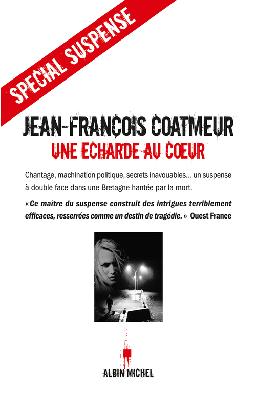 Couverture ebook de Une écharde au coeur, de Jean-françois Coatmeur