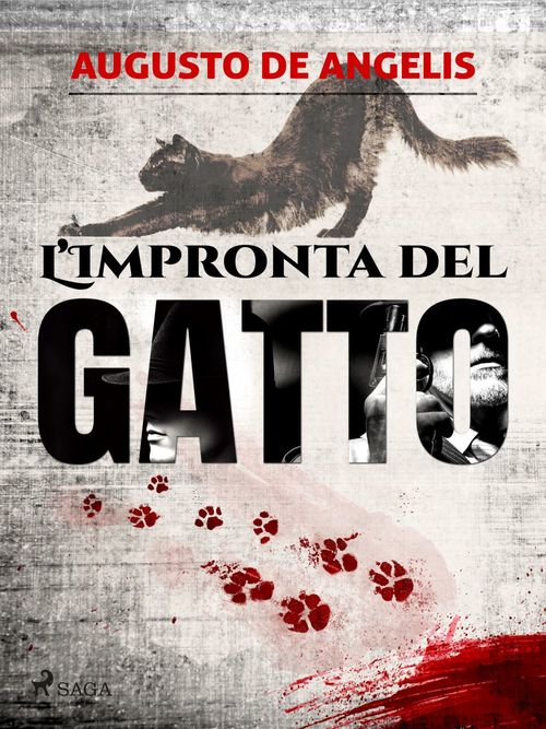 ebook cover of L'impronta del gatto, by Augusto  De Angelis