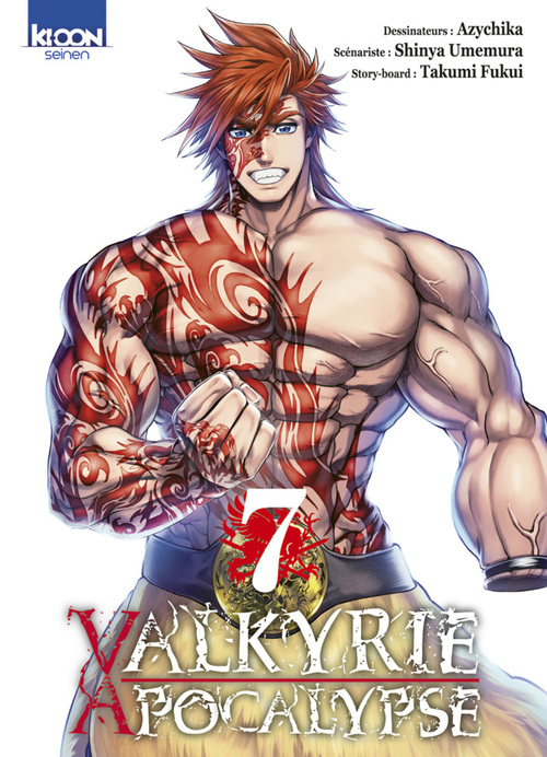 ebook cover of Valkyrie Apocalypse T07, by Shinya Umemura, Takumi Fukui, Ajichika