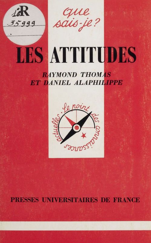 Couverture ebook de Les Attitudes, de Daniel Alaphilippe, Raymond Thomas