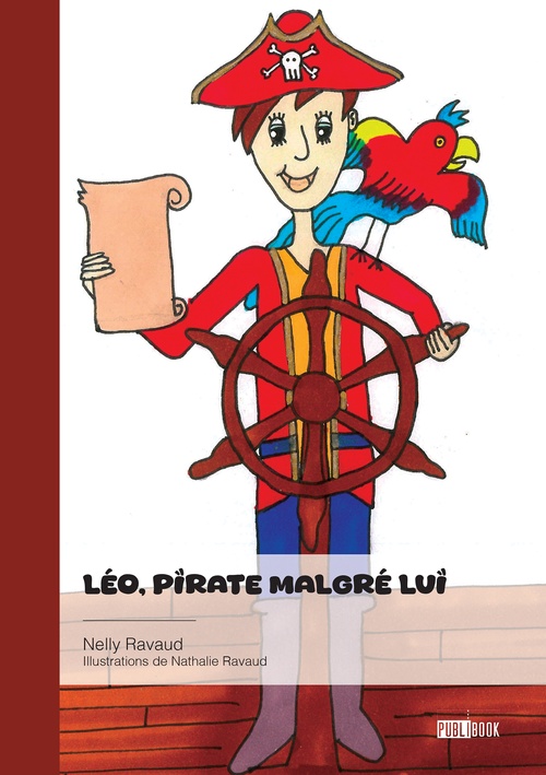 ebook cover of Léo, pirate malgré lui, by Nelly Ravaud