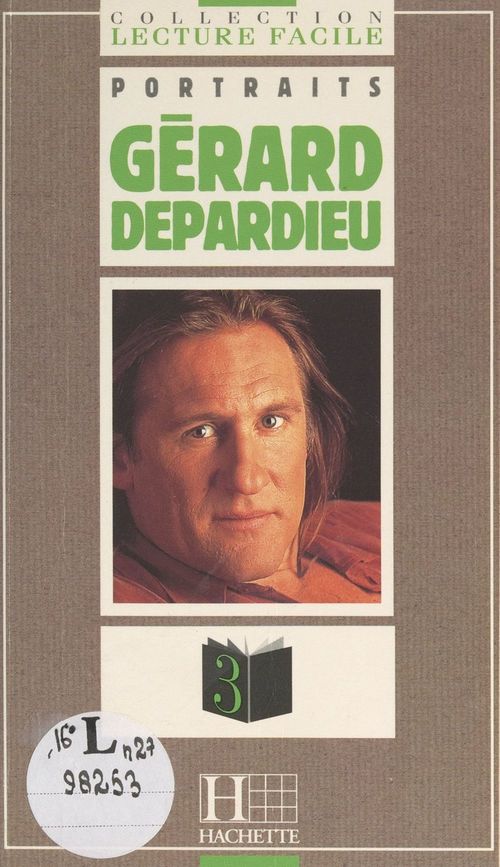 ebook cover of Gérard Depardieu, by Jacques Billardiere