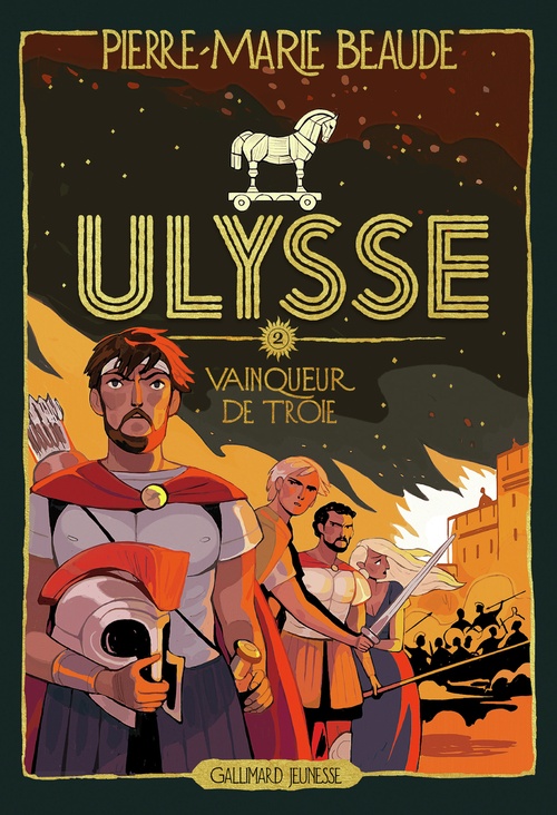 Couverture ebook de Ulysse (Tome 2) - Vainqueur de Troie, de Pierre-Marie Beaude