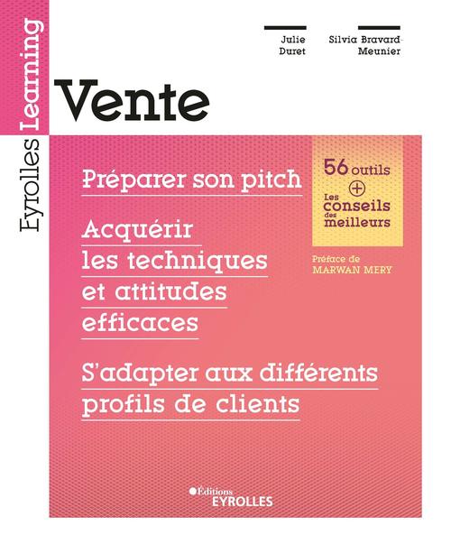 Couverture ebook de Vente, de Silvia Bravard-meunier, Julie Duret