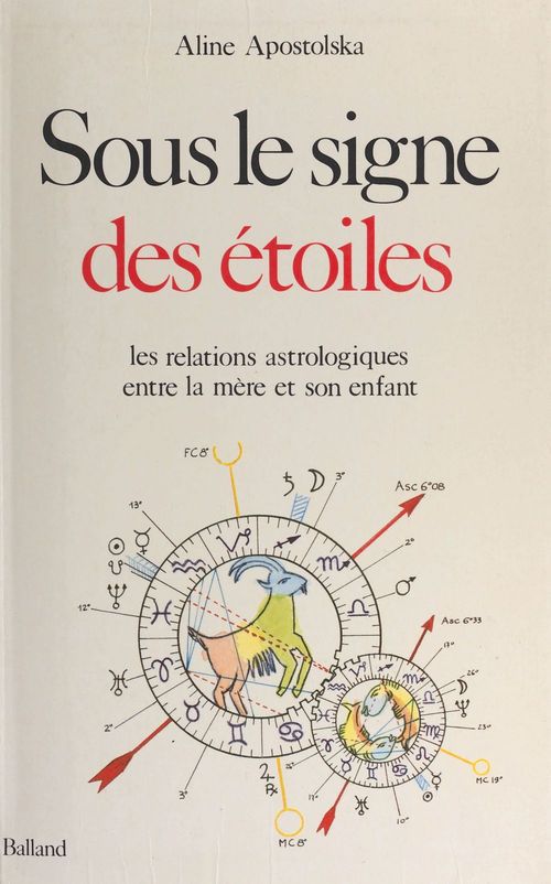 Couverture ebook de Sous le signe des étoiles : les relations astrologiques mère-enfants, de Aline Apostolska