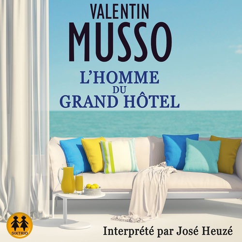 Couverture audiobook de L'homme du Grand Hôtel, de Valentin Musso