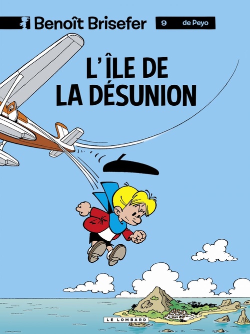 Couverture ebook de Benoît Brisefer (Lombard) - tome 9 - L'Ile de la désunion, de Peyo