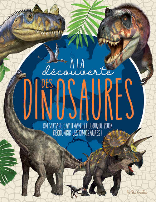 ebook cover of À la découverte des dinosaures, by Fortin/Cote