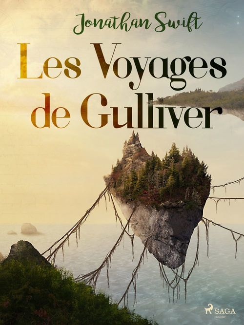 Couverture ebook de Les Voyages de Gulliver, de Jonathan Swift