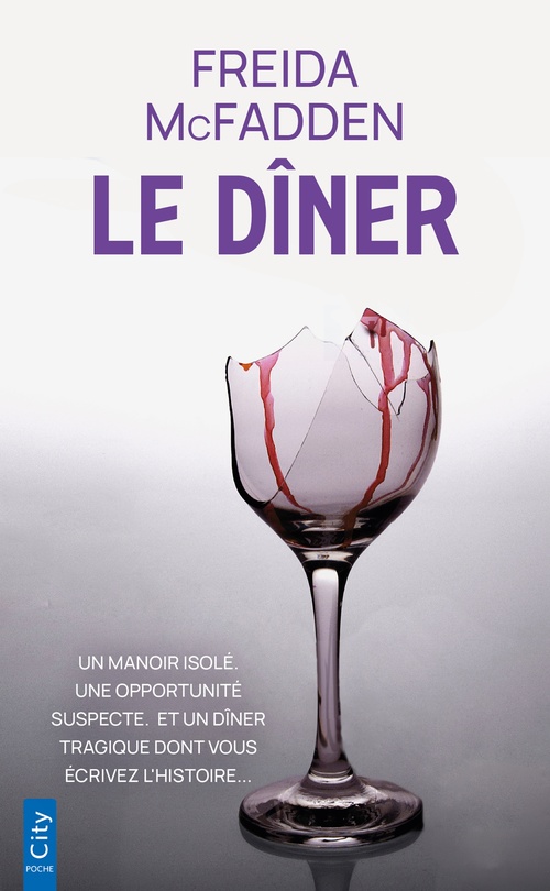 Couverture ebook de Le dîner, de Freida McFadden