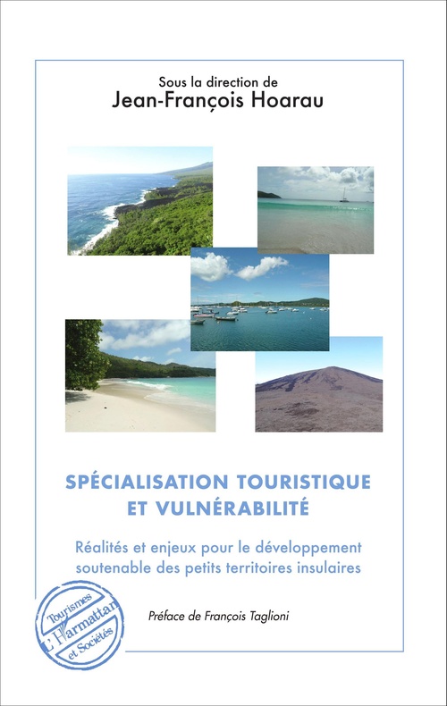 Couverture ebook de Spécialisation touristique et vulnérabilité, de Jean-françois Hoarau