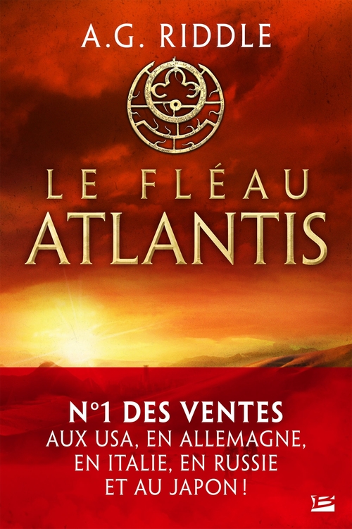 ebook cover of La Trilogie Atlantis, T2 : Le Fléau Atlantis, by A. G. Riddle, Frederic Le Berre