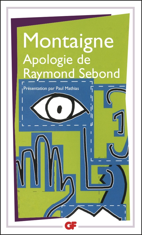 ebook cover of Apologie de Raymond Sebond, by Michel de Montaigne