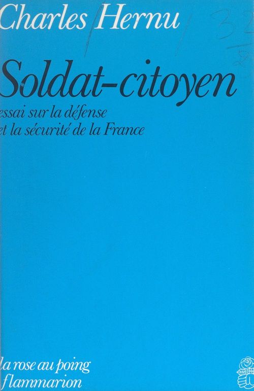 ebook cover of Soldat-citoyen, by Charles Hernu