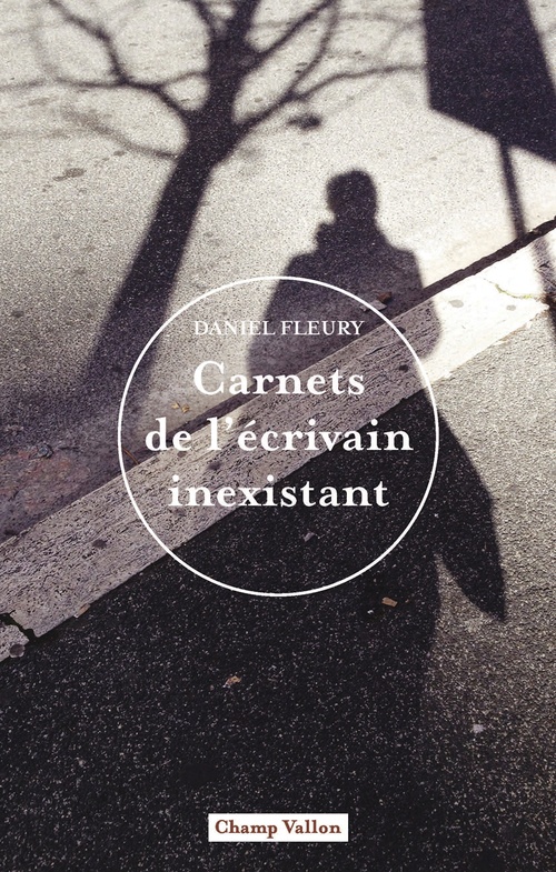 Couverture ebook de Carnets de l'écrivain inexistant, de Daniel Fleury