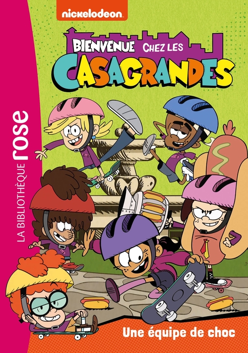 ebook cover of Bienvenue chez les Casagrandes 06 - Une équipe de choc, by Nickelodeon