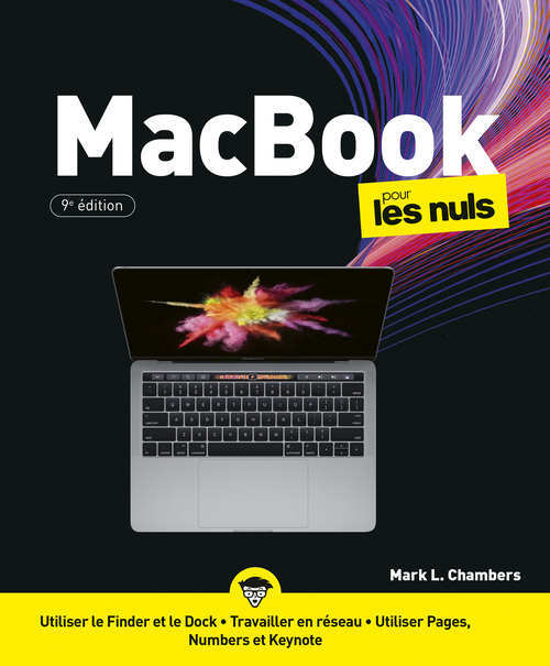 Couverture ebook de MacBook pour les Nuls, 9e édition, de Mark L. Chambers